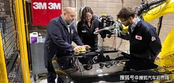 3M與通用汽車聯(lián)手<strong></p>
<p>汽車凹陷修復(fù)</strong>，自動化漆面修復(fù)技術(shù)革新汽車生產(chǎn)線！:汽車凹陷修復(fù)